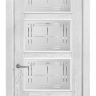  Дверь Елизавета 6 ДО белёный дуб с серебром