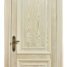 Дверь Екатерина ДГ белёный дуб золото