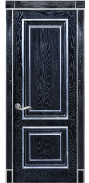 Дверь Екатерина ДГ Венге серебро